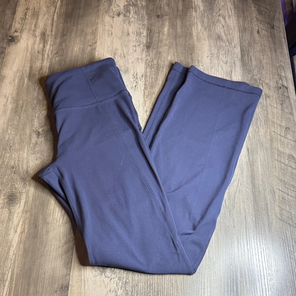 Athleta Midnight Blue Wide Leg Leggings Activewear